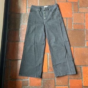 Madewell wide-leg crop jeans!